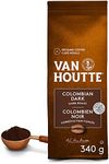 Van Houtte Colombian Dark Ground Coffee, 340g, Can Be Used With Keurig Coffee Makers