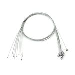 WINOMO 2m Bycicle Bike Cable Bycicle Brake Line Wire Derailleur Cable 10pcs