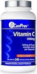 CanPrev Vitamin C | 1000mg | 240 v-caps l An Antioxidant For The Maintenance Of Good Health l Helps In Wound Healing, Connective Tissue Formation, And The Development Of Bones, Cartilage, Teeth, And Gums