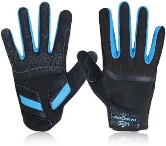 HANDLANDY Baseball Batting Gloves for Men, Pro Grip Padded Softball Tranining Batting Gloves