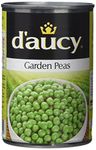 D'aucy Garden Peas 400 g (Pack of 12)