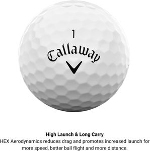 Callaway Warbird Golf Balls – White, High-Energy Distance