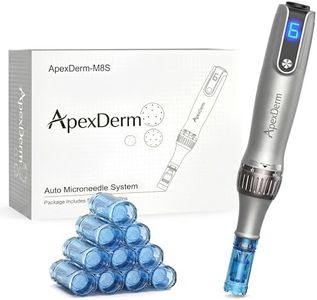 Microneedle Roller Pen for Home Use - 0.25mm Mcroneeding Derma Roller M8S Pen for Women Men - Micro Needle Roller Pen for Skin Tools