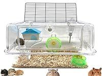 2-Tiers Acrylic Clear Hamster Mouse