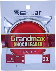 Seaguar Line Leader Seagar Grand Max Shock Leader Fishing Fluorocarbon Line 30m 6# 28lb Clear