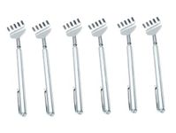 PRO365 Anti Khujli Massage Scratcher Stainless Steel Extendable Telescopic Back (Till 20 Inches, 6 Pack)