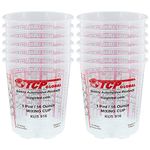Custom Shop Pack of 12 Each - 16 Ounce Paint Mixing Cups = 1 Pint) by Have calibrated ratios on Side Cup and Epoxy