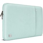 DOMISO 10 inch Tablet Laptop Sleeve Case Water-Resistant Protective Carrying Bag for 9.7" 10.5" 11" iPad Pro/Microsoft Surface Go 2018/Samsung Galaxy Tab S3 S4/Lenovo Ideapad D330, Mint Green