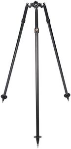 Carbon Fiber Tripod Surveying Thumb Release, Carbon Fiber Tripod for Prism Poles Surveying or Gps Poles of Total Station GPS GNSS (CLS33C Carbon Fiber)