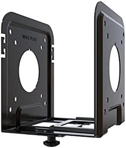 Mount Plus D-06-03 Super Wide Adjustable Device Wall Mount | Mount On Back of TV and Monitor | DVD Players, Cable Boxes, Receivers, Set Top Box, Game Console Such As PS3, PS4, PS5