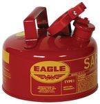 Eagle Manufacturing Gas Can 1 GAL Metal Type I Safety Can Red #UI-10S