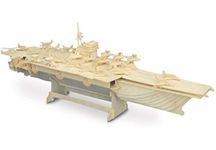 Quay Aircraft Carrier Woodcraft Construction Kit FSC