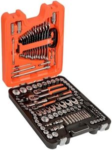 Bahco S138 Socket & Mechanical Set, Metric/AF 1/4", 3/8", 1/2" Drive, 138 Pieces