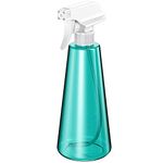 CANLENPK Plastic Spray Bottle,Empty Liquid 500Ml/16.9oz Trigger Manual Sprayer,3 Spray Methods Linear/Mist/Lock Mode Switch Switchable,Cleaning,Refresh Air,Essential Oils Spray,Gardening (Blue)