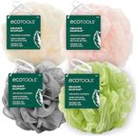 EcoTools Delicate EcoPouf 4 Pack, L