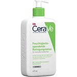 CeraVe Hydrating Cleanser For Normal To Dry Skin (473ml) - Non-Foaming Face Wash with Hyaluronic Acid And Ceramides | Non-Comedogenic, Non-Irritating And Fragrance-Free Cleanser