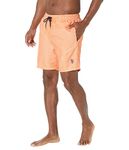 U.S. Polo Assn. Denim Swim Shorts Orangina MD, Orangina, Medium