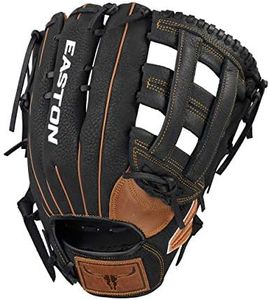 Easton Prime Slowpitch Softball Glove, 13"", LHT, Softball Deep Pocket Design, H Web, PSP13, Multicolor, Medium