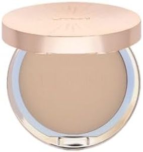 Emani Flawless Matte Powder Foundation – Mineral Compact Makeup for Sensitive Skin, Buildable Coverage, Shine Control, Long-Lasting Finish Up for Sensitive Skin and Oil Control, Warm Beige