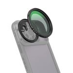 SMALLRIG 52mm Magnetic Variable ND Filter Kit for SMALLRIG Phone Cage for iPhone 15 Series, ND2-ND32 (1-5 Stops) VND Filter with M Mount Filter Adapter, No X Cross HD Optical Glass Filter Kit - 4386B