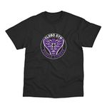 Postees Globo Gym Purple Cobras Dodgeball T-Shirt (XL)