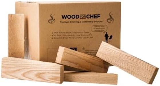 WoodForChef Cooking Wood Sticks 8’’ Length (Competition Grade) USDA/CFIA Certified for Pizza Oven Wood, Smoking, Grilling or BBQ - Red Oak - Box 16-lbs/900 Cubic Inch