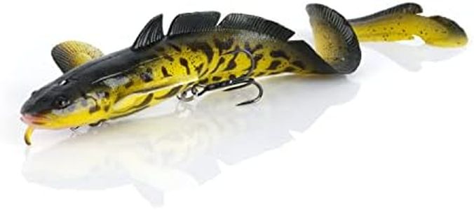 Savage Gear 3D Burbot Ribbontail - Sinking Lure (Walleye, 14")