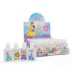 Evergreen Research Disney Store Princess Hand Sanitizer Holder Set - Pack of 50, Travel Size, Refillable and Portable Sanitizers w/Holders and Clip