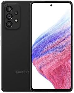 Samsung Galaxy A53 5G Smartphone Android Display Infinity-O FHD+ Super AMOLED 6.5 Inch ¹, 6 GB RAM and 128 GB Internal Memory Expandable², Battery 5000 mAh, Awesome Black [Italian Version]