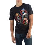 Kingdom Hearts Group Tee - Black - Large