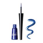 Iba Eye Talk Liquid Eyeliner - 01 Metallic Blue | 18 Hr Waterproof, No Fade & Smudge proof Eye Makeup | Quick Drying | Matte Finish | Halal Certified & Vegan Makeup