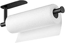 Svnntaa Paper Towel Holder Under Kitchen Cabinet Wall Mount for Kitchen Paper Towel, Paper Towel Bar, Paper Towel Rack, Paper Towels Bulk, Both Available in Adhesive and Screws