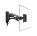 TECVITY North Bayou NB F120 Gas Strut Flexi Wall Mount for 17" to 27" Monitors & LCD/LED TVS, Load Capacity up to 7kg