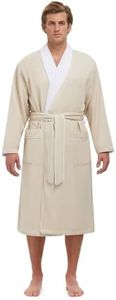 Plush Lined Microfiber Bath Robe for Women or Men - Super Soft, Durable Luxury Spa, Resort & Hotel Bathrobe, Generously Sized (Unisex) by Monarch / Cypress