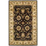 Capel Rugs Guilded Rectangle Hand Tufted Area Rug, 9 x 12', Onyx