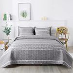 Andency Grey Queen Quilt Bedding Se