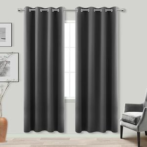 KOUFALL 78 Inch Curtains Long,Blackout Closet Door Curtain Without Door,Insulated Thermal Black Out Pleated Curtains Alternative to Accordion Door