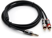 XO Gold Plated 3.5mm Jack to 2 x Ph