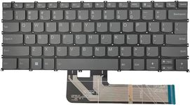 WeFly Laptop Keyboard Compatible for Lenovo Flex 5-14ARE05 Flex 5-14IIL05 Flex 5-14ITL05 Flex 5-14ALC0 5-14ITL05 ideaPad 5-14IIL05 US Layout Backlight (Without Backlite)