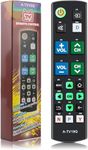 Universal Big Button TV Remote Replacement, Compatible with All Samsung/VIZIO/LG/Sony/Philips Smart TVs and More