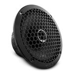 DS18 PRO-ZT6 Speaker - 6.5", 2-Way Pro Audio Midrange with Built-in Bullet Tweeter, 450W Max, 225W RMS, 4 Ohm, Red Metal Mesh Grill Included - Audio Door Speakers (1 Speaker)