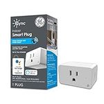 GE Lighting 93103491 C by GE On/Off Smart Plug, White, Compatible with Alexa and Google Assistant, WiFi Enabled, No Hub Required