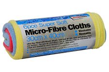 Streetwize - Super Soft Microfibre Towels - Pack of 6 - Machine Washable - Ideal For Cleaning: Windows, Bodywork, Wheel and Interior