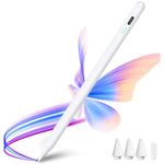 WeCool P1 iPad Pencil for iPad 10th/9th Generation, Stylus Pen for iPad with Upgraded 500mAh Battery | Palm Rejection | Magnetic Adsorption | Tilt Tech, Precise Stylus for iPad 2018-2024