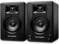 M-Audio BX3 3.5" Studio Monitors, HD PC Speakers for Recording and Multimedia with Music Production Software, 120W, Pair, Black