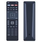 XRT122 Replacement Remote Control Compatible for Vizio Smart TV D55U-D1 D58U-D3 D60-D3 E32-C1 E32H-C1 E40-C2 E40X-C2 E43-C2 E48-C2 E50-C1 E55-C1 E65-C3 E65X-C2 E70-C