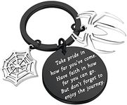 FUSTMW Spider Web Keychain Hallowee