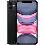 Apple iPhone 11, 128GB, Black - Fully Unlocked (Renewed Premium)