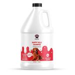 BSCLY Strawberry Dog Shampoo 1000ml | Tick & Flea Care Pet Shampoo for Dogs | pH Balanced with Aloe, Chamomile & Coconut Oil | Fresh Smell, Soft Shiny Coat | for All Breeds