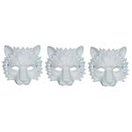 ibasenice 3 Pcs Halloween Lion Mask